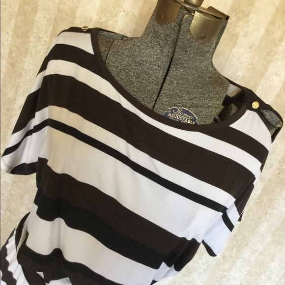 Chico’s Striped Maxi Dress - Picture 3 of 9